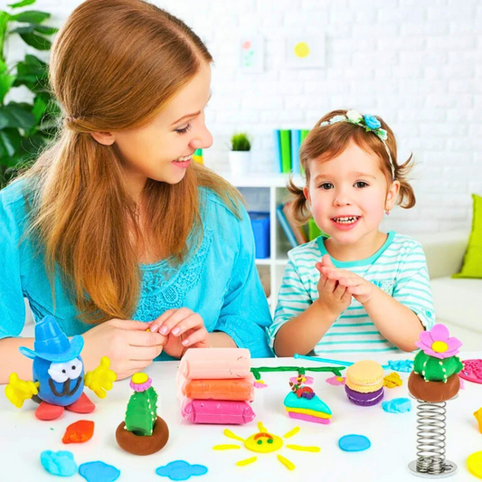 Colorful Ultralight Clay for Kids – 12 Bright Colors | Soft, Non-Toxic & Air Dry Modeling Clay