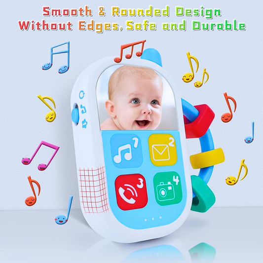 Musical Baby Toy Phone with Lights & Sounds – Educational & Safe Smartphone Toy for Toddlers