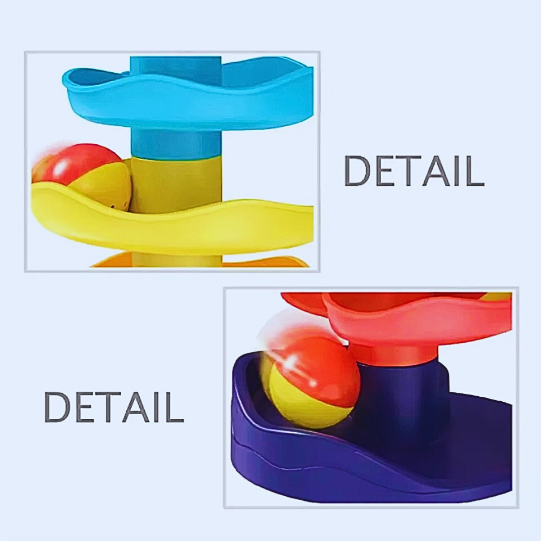 Educational Colorful Bang & Bingo Tower for Early Learning & Motor Skills Development
