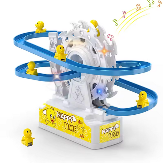 Duck Slide Track – Happy Ducks Climbing & Sliding Fun