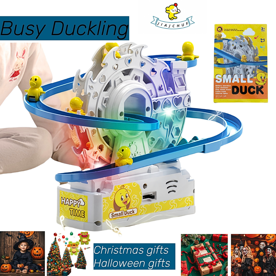 Duck Slide Track – Happy Ducks Climbing & Sliding Fun