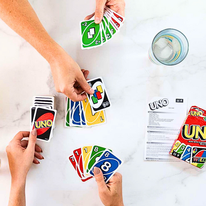 UNO Classic Card Game – Family Fun for 2–10 Players