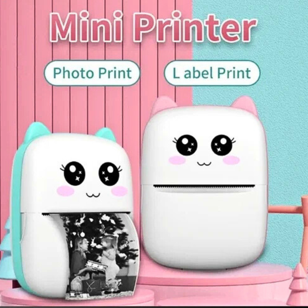 Mini Portable Pocket Thermal Printer Wireless Bluetooth Printer