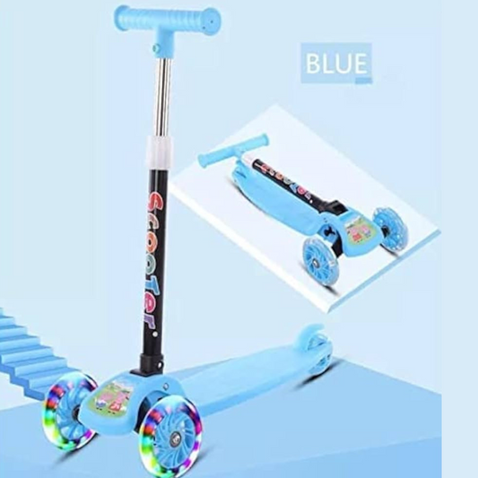 Kick Scooter for Kids - Unisex Aluminum Alloy Lightweight Adult Push Scooter with Adjustable Height