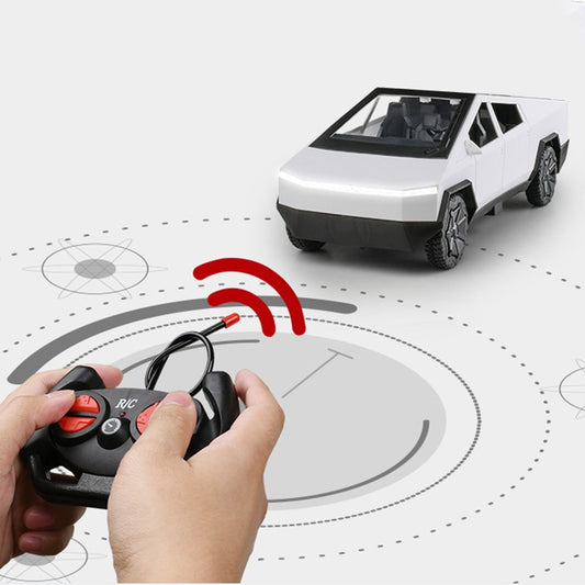Tesla Cybertruck Style RC Car – Remote Control Pickup with Rechargeable Battery